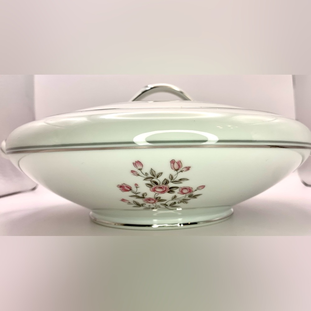 Noritake 5407 Stanton Covered Vegetable Fine China Dish, Vintage, Rare - Picture 3 of 12